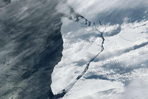 Iceberg nearly the size of London breaks from Antarctica