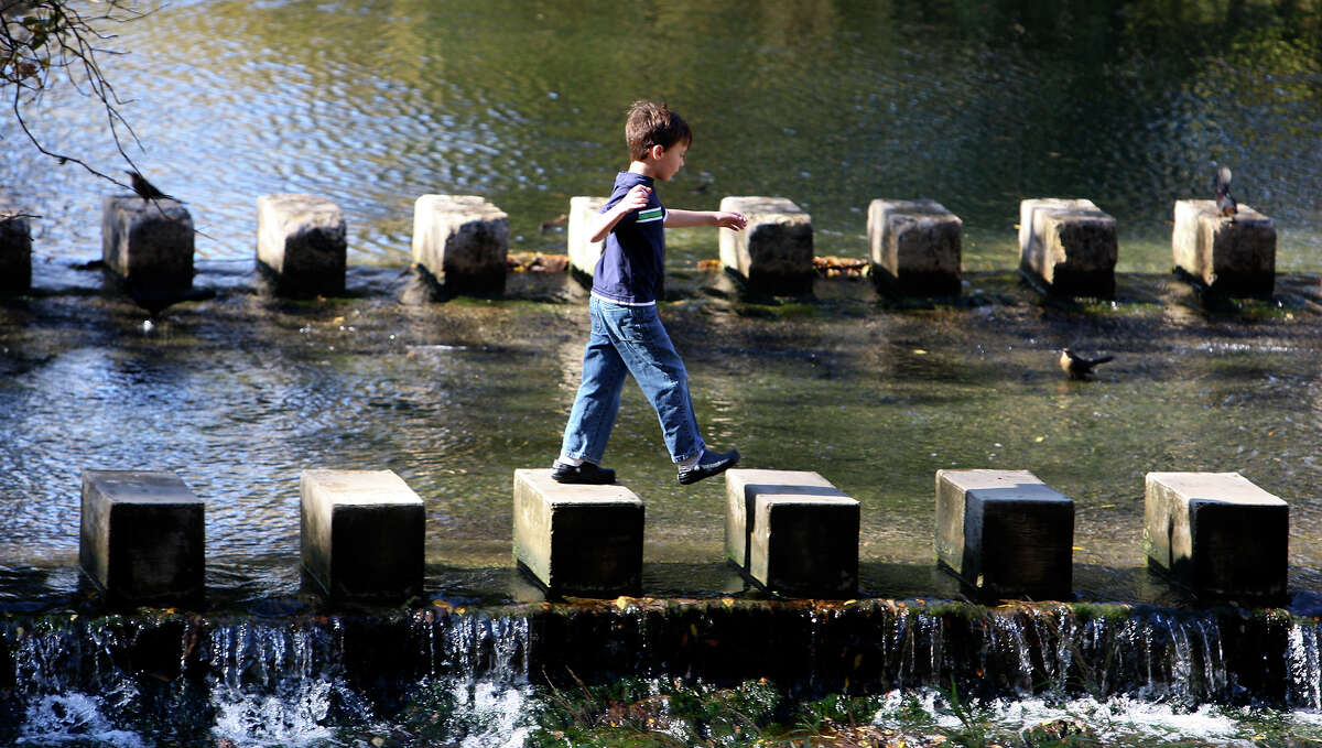 San Antonio Low-water Crossing A Splashy Rite Of Passage