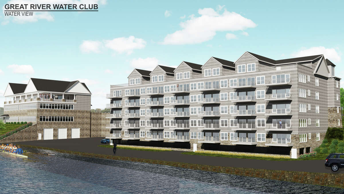 Developers are looking to expand on already approved plans for a marina, restaurant and apartment buildings off River Road along the Housatonic River.   