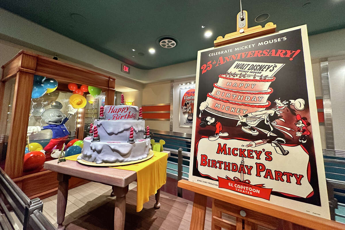 "Réel" accessoires de "Fête d'anniversaire de Mickey."