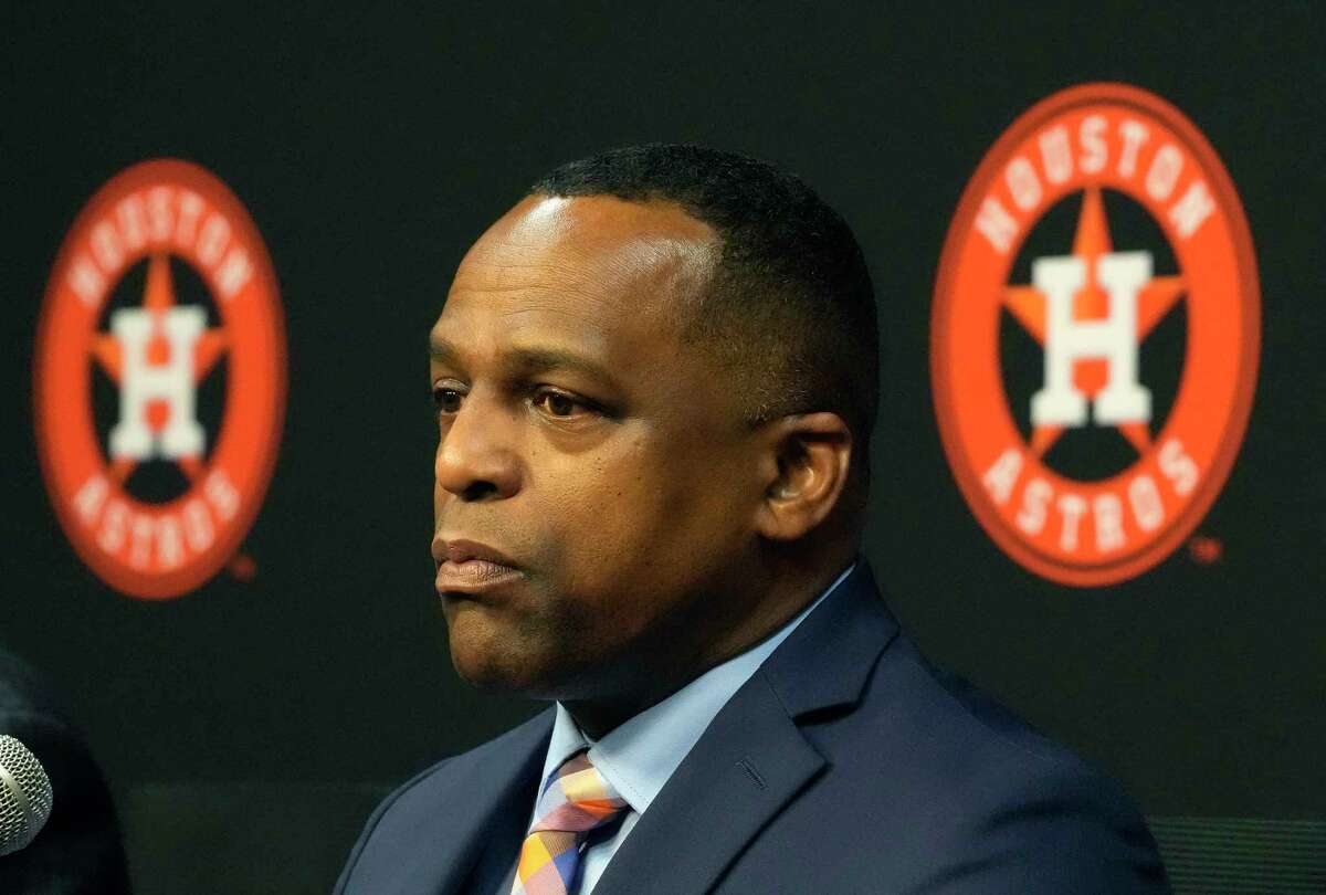 Dana Brown begins his tenure as Astros general manager with one open spot on the 40-man roster. 