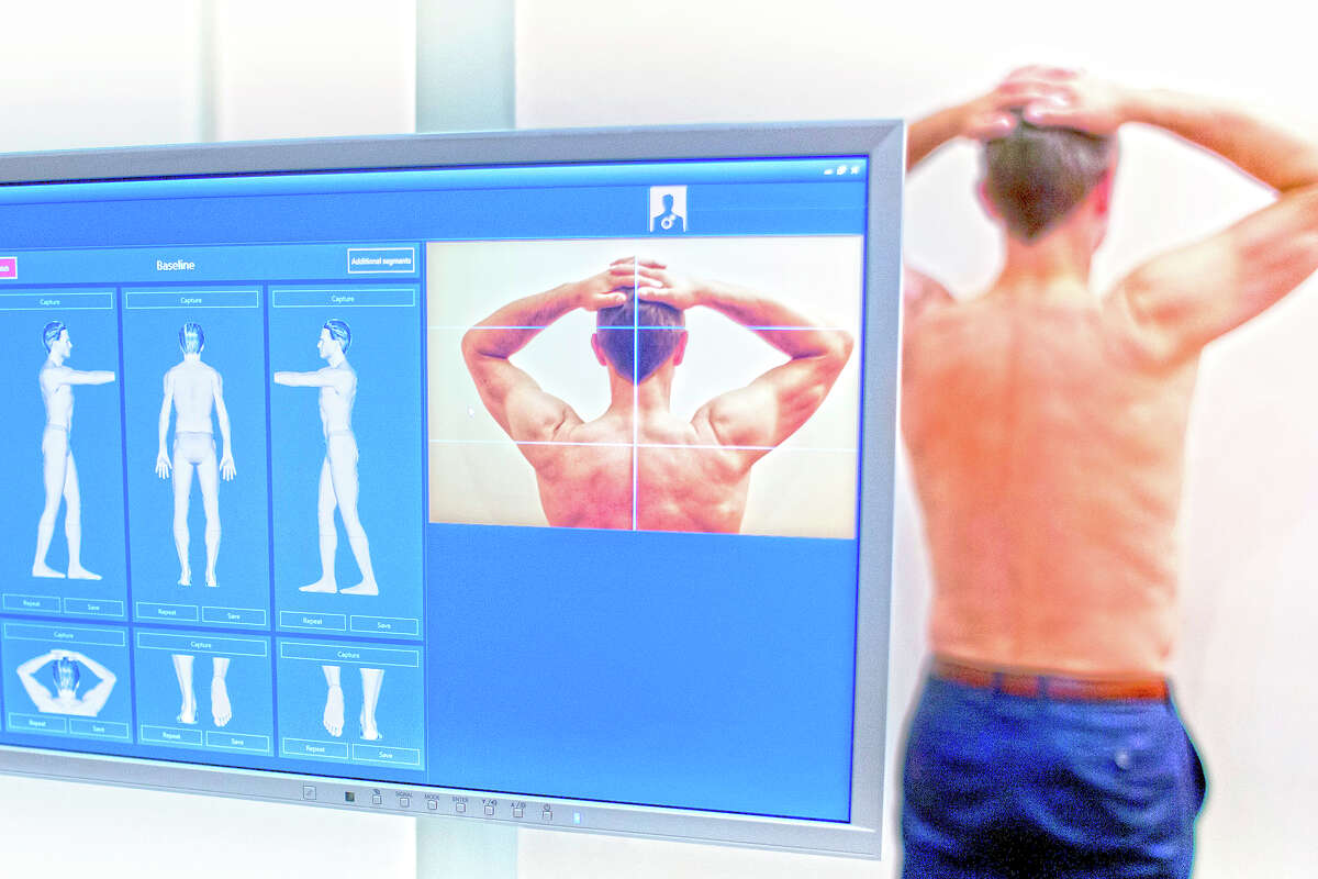 Total body photography is used to track potential changes in moles and lesions for early detection of skin cancer.