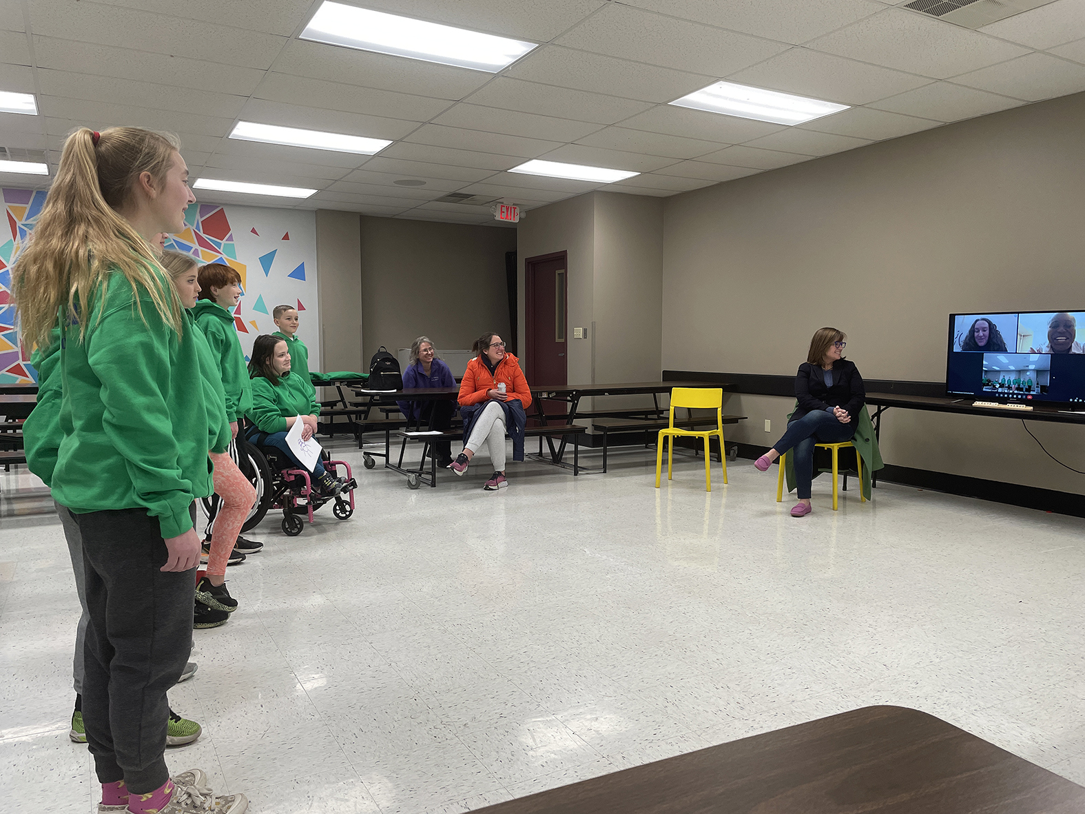 Scrambled Gears students get feedback from experts