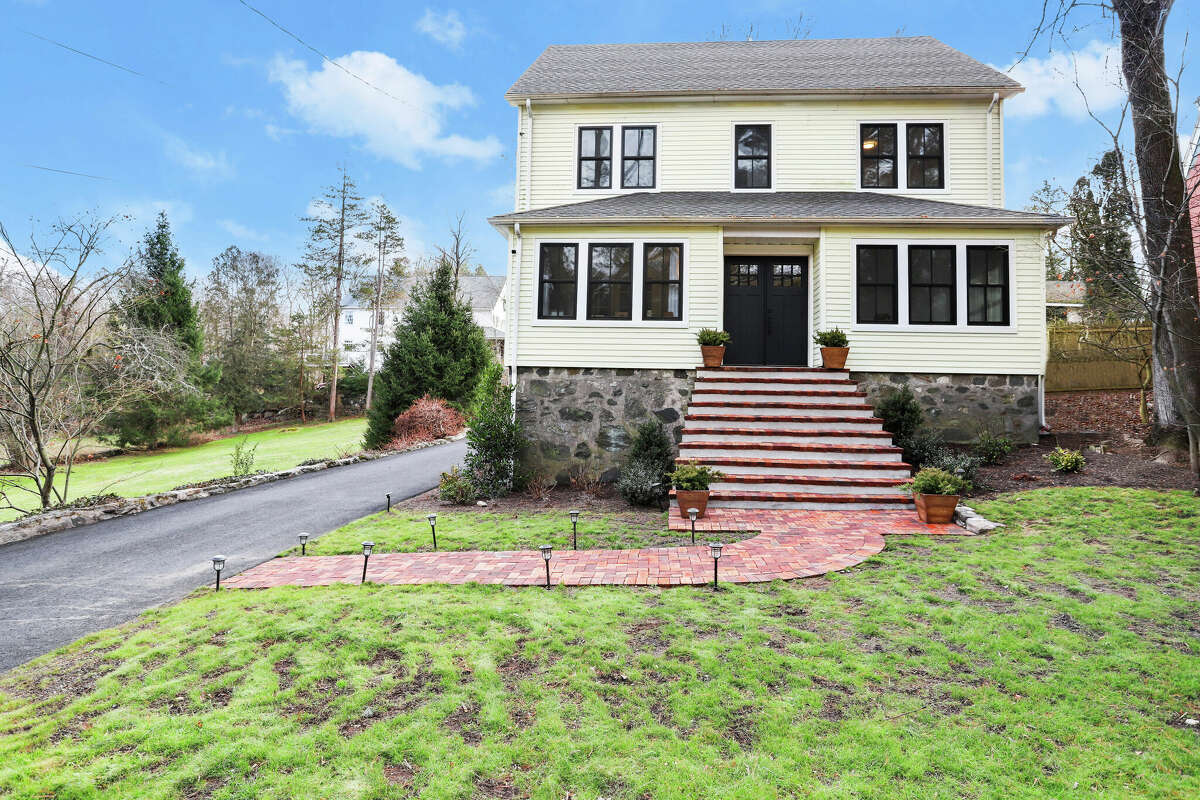 8 Scott Rd., Greenwich, is offered to the market for $1.299 million. The four-bedroom home was completely renovated by the current owners. Broker Kelly Feda, with Coldwell Banker Realty, is the sellers’ Realtor. 