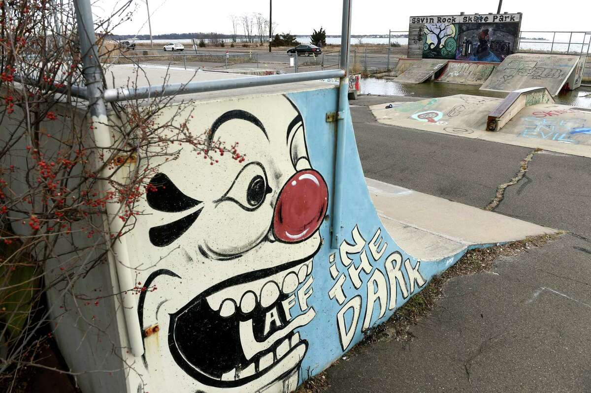 The Savin Rock Skate Park on Beach Street in West Haven is slated for demolition.