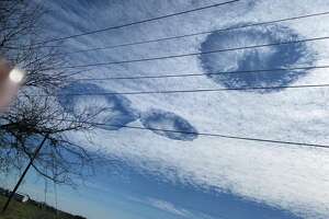 Photos show rare 'UFO'-like clouds over Central Texas on Thursday