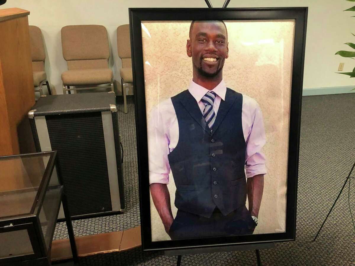 A portrait of Tire Nichols will be displayed Tuesday at a memorial service for him in Memphis.