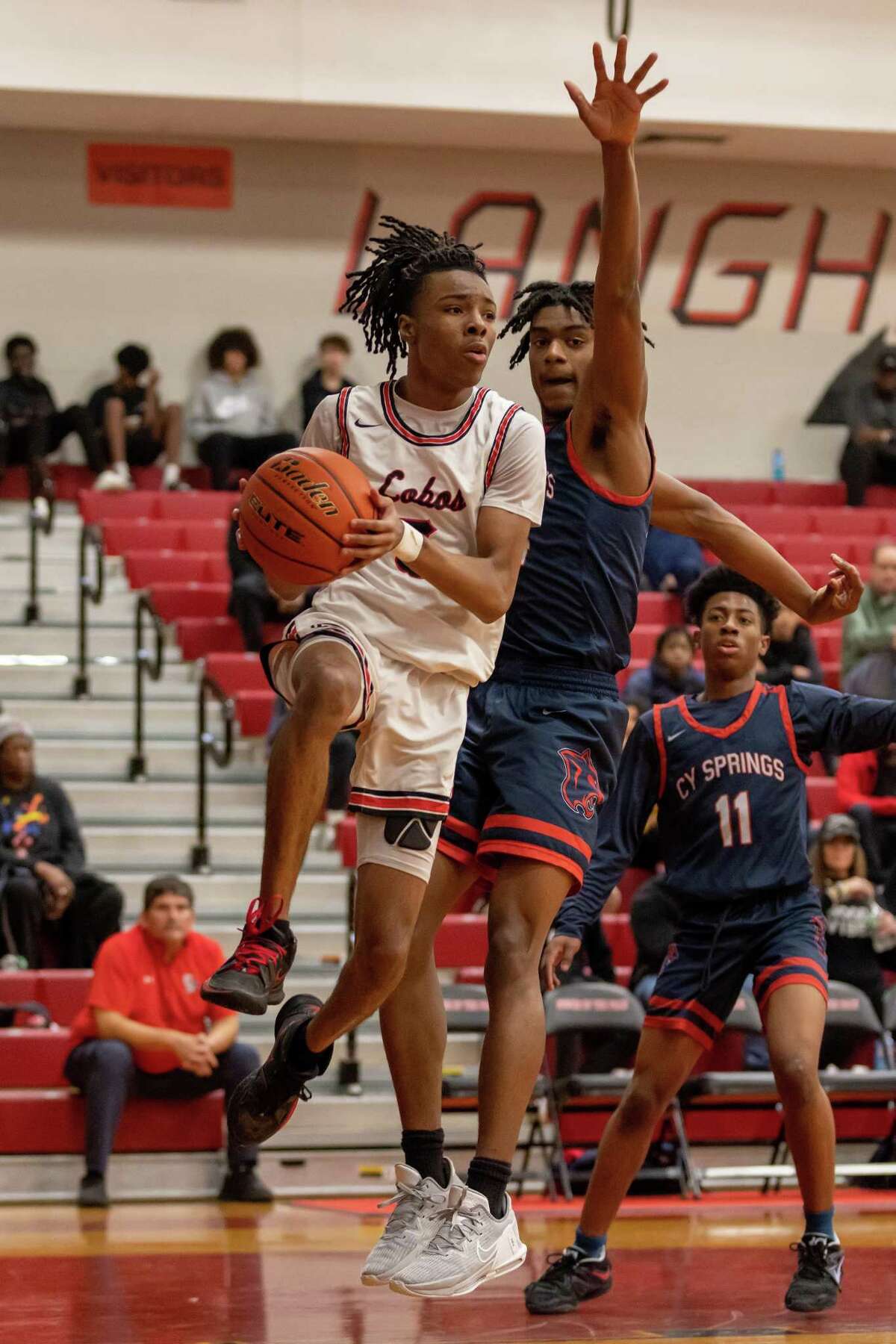 Boys basketball Cypress Springs Panthers top Langham Creek Lobos