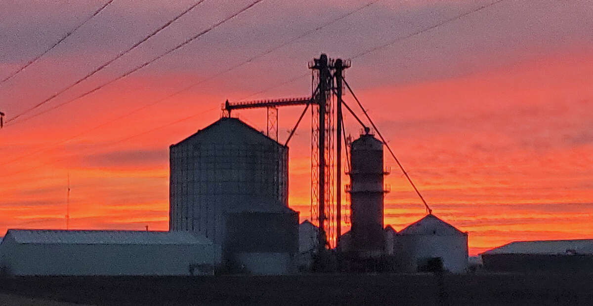The sunrise captures the start of another day near Auburn.