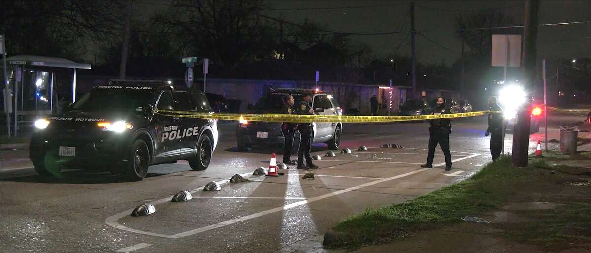 A man was fatally shot by another man Saturday night in north Houston. 