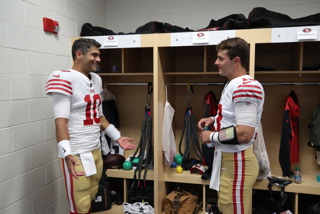 Jimmy Garoppolo could return for 49ers Super Bowl behind Purdy