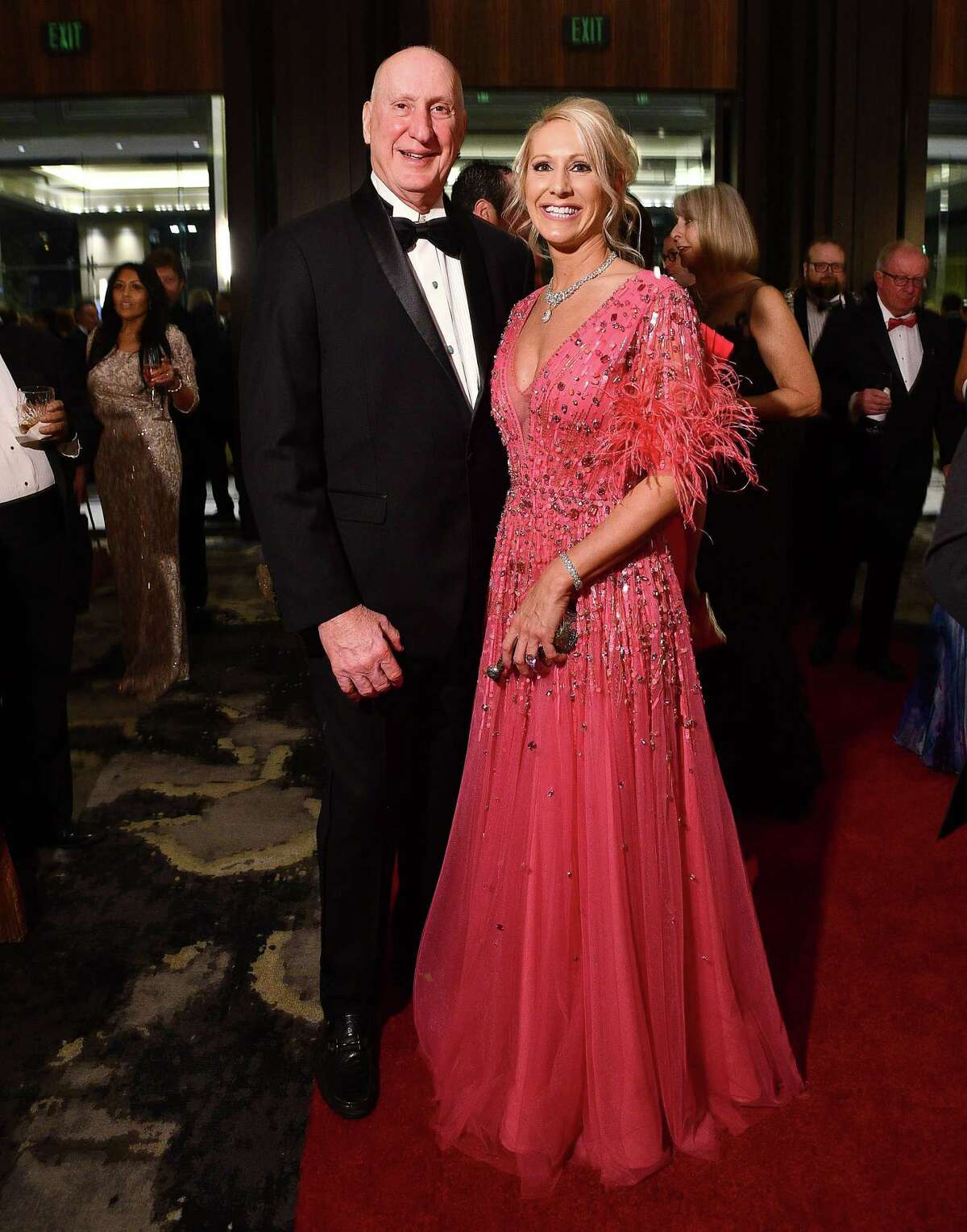 Laurie and Tracy Krohn at the Houston Symphony’s “The Golden Age of Hollywood” ball at The Post Oak Hotel Saturday Jan. 28,2023.