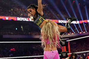 Video: Laredo's Roxanne Perez shines at WWE's Royal Rumble