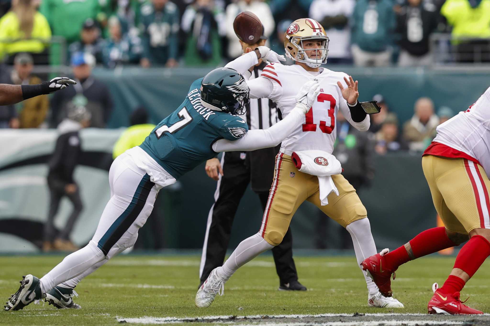 No pointing fingers after 49ers falter in Philly: 'We lost our last  quarterback'