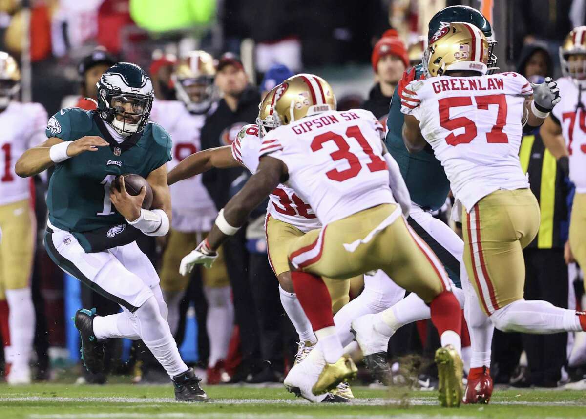 Eagles soar past 49ers in NFC title game to reach Super Bowl