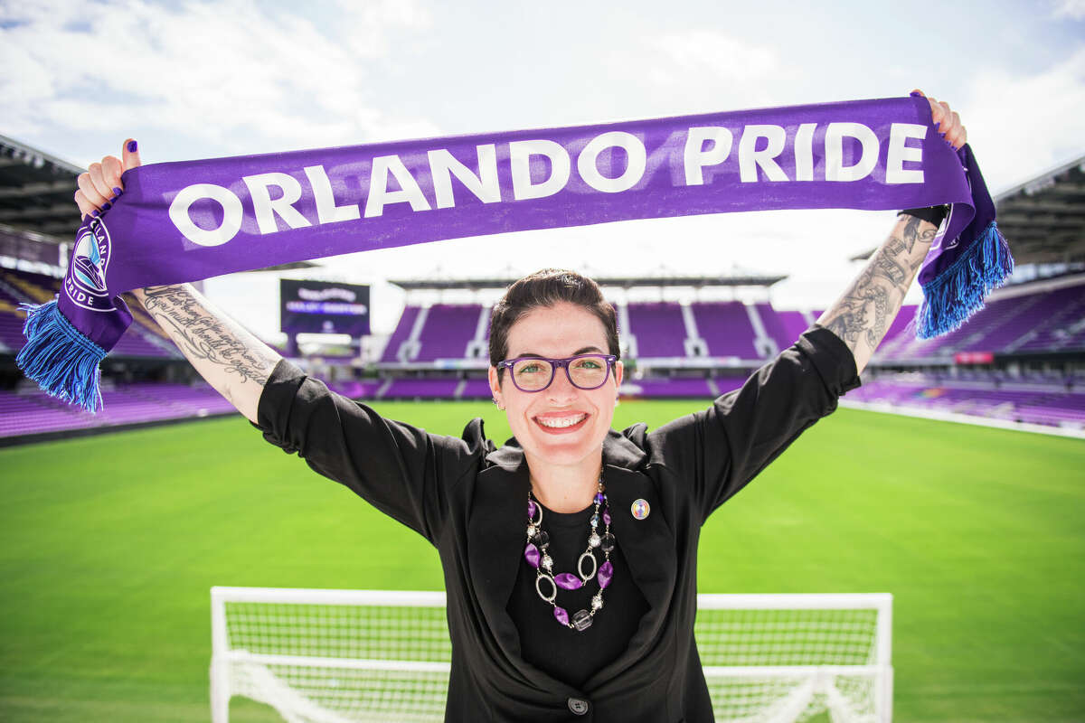 Former Houston Dash goalkeeper Haley Carter was named VP of soccer operations and general manager for the Orlando Pride on Monday.