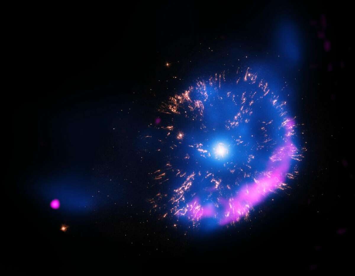 This exploding star, known as the "Firework Nova" is an example of the types of stellar explosions that can be examined by repurposing radio telescopes. 