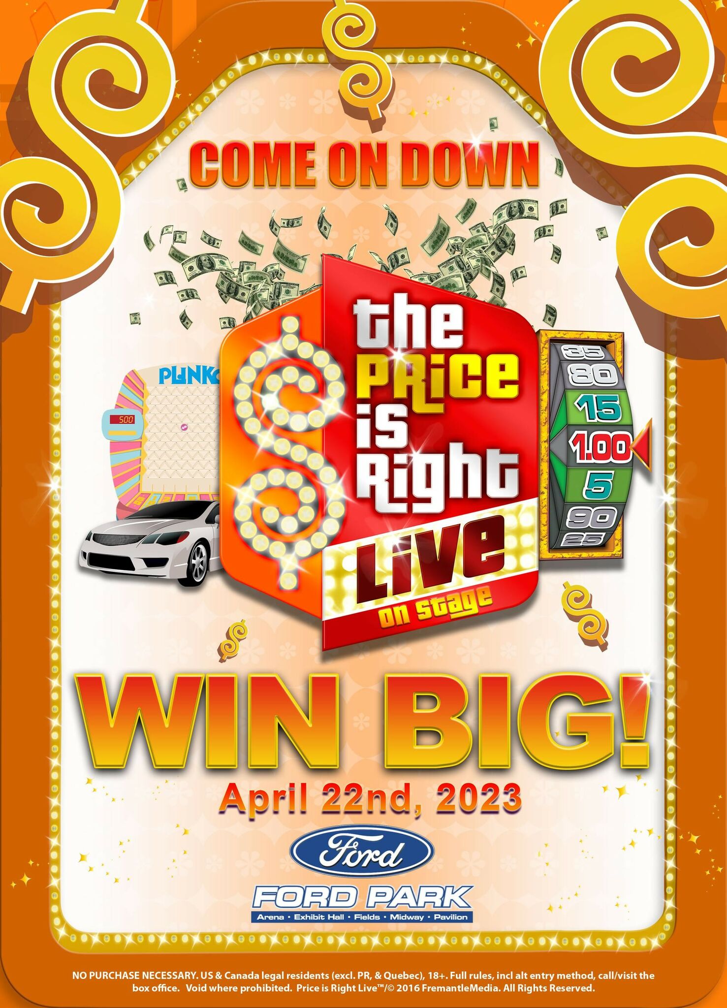 The Price is Right Live coming to Beaumont s Ford Park