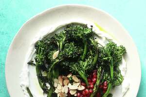 Cardamom roasted broccolini is an aromatic delight