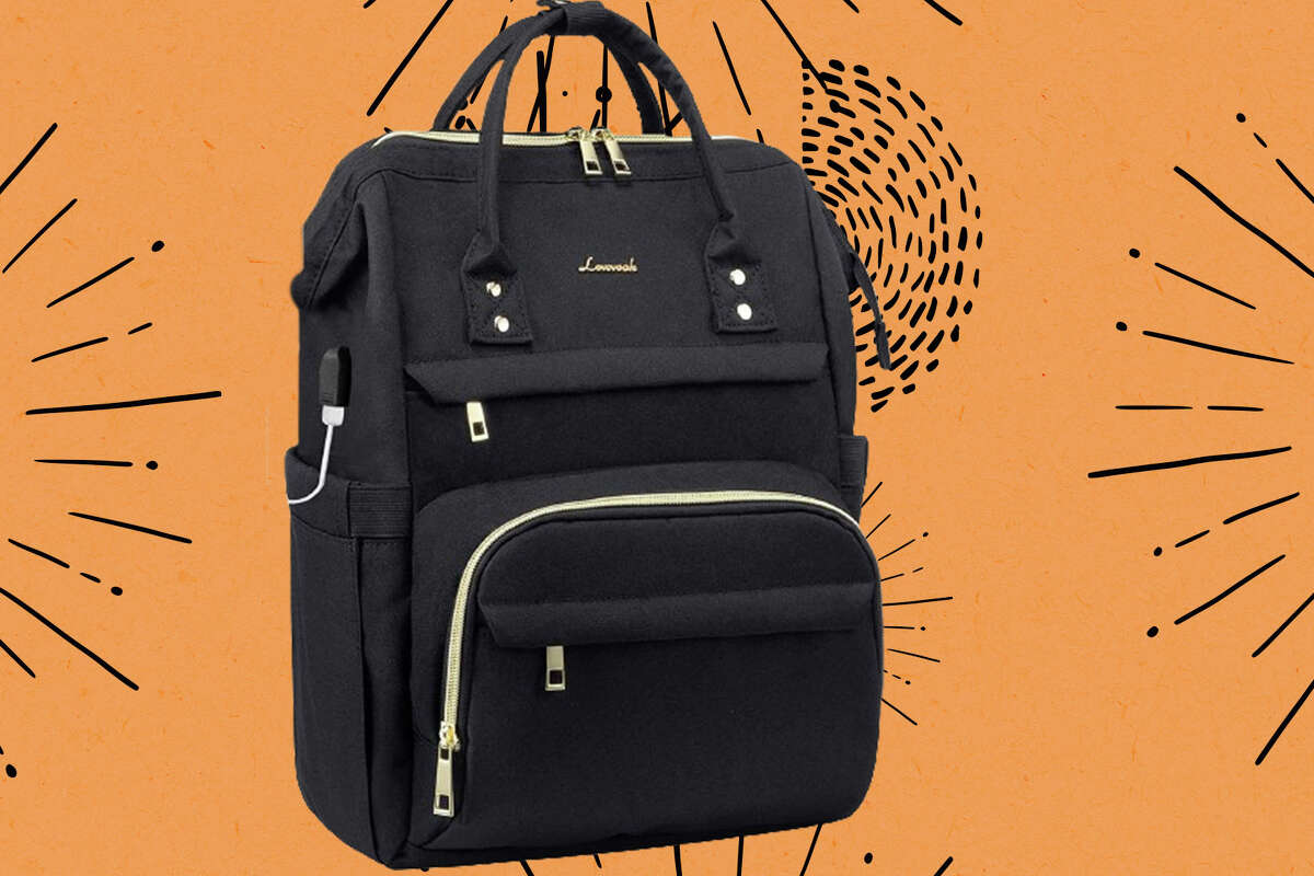 This LOVEVOOK backpack with laptop sleeve is 36% off on Amazon.
