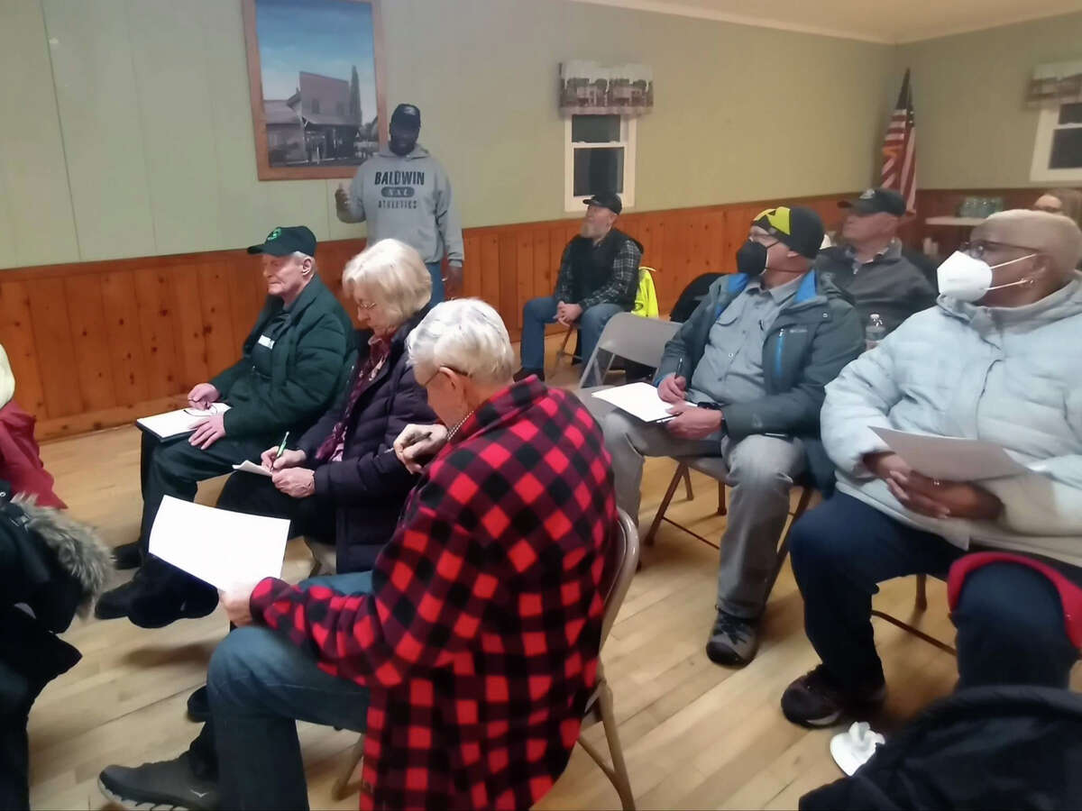 LeRoy Williams, Lake County Road Commission director, gave an update to the township officials at a recent Lake County Township Association's quarterly meeting.