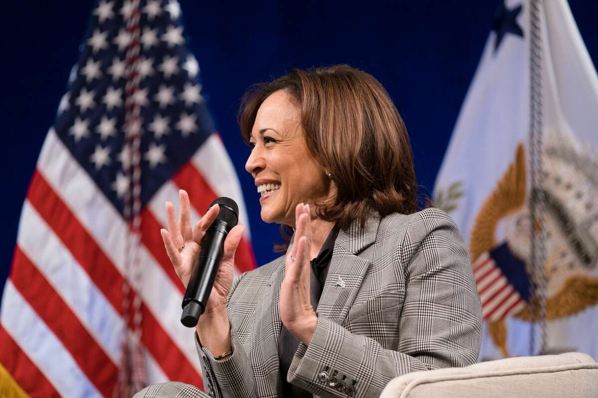 U.S. Vice President Kamala Harris at the Duke Energy Center for Performing Arts in Raleigh, N.C., on Monday, Jan. 30, 2023. The New York Times published a damning report Monday that describes how Harris has struggled to define her legacy as the vice president.