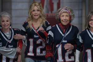 Review: &#8217;80 for Brady&#8217; is a waste of Jane Fonda, Lily Tomlin, Sally Field and Rita Moreno