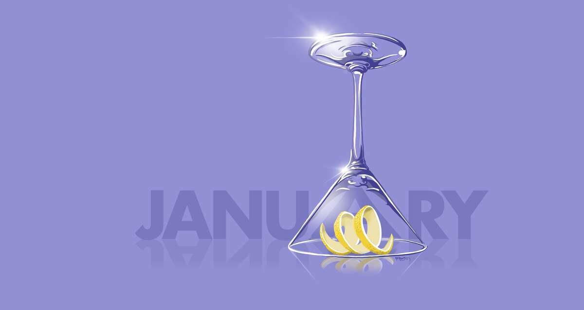 Illustration for "Dry January"