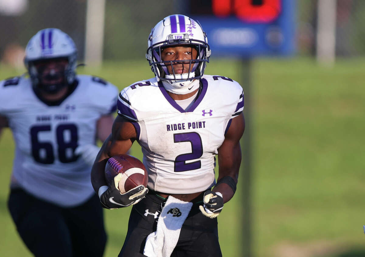 Ridge Point running back Ezell Jolly committed to UTEP on Monday.