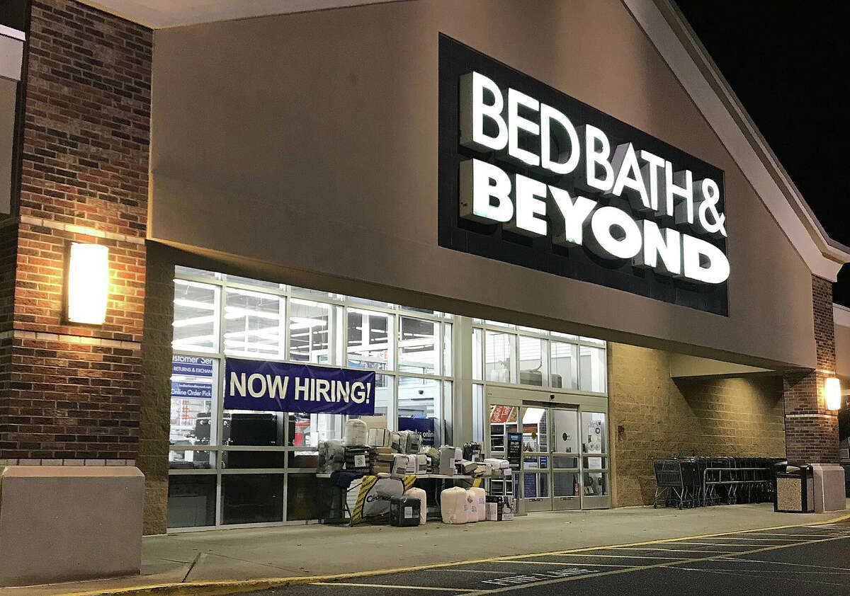 A Bed Bath & Beyond store in 2018 Brookfield, Conn. The retailer announced four store closures at the end of January 2023, after defaulting on debt owed lenders.