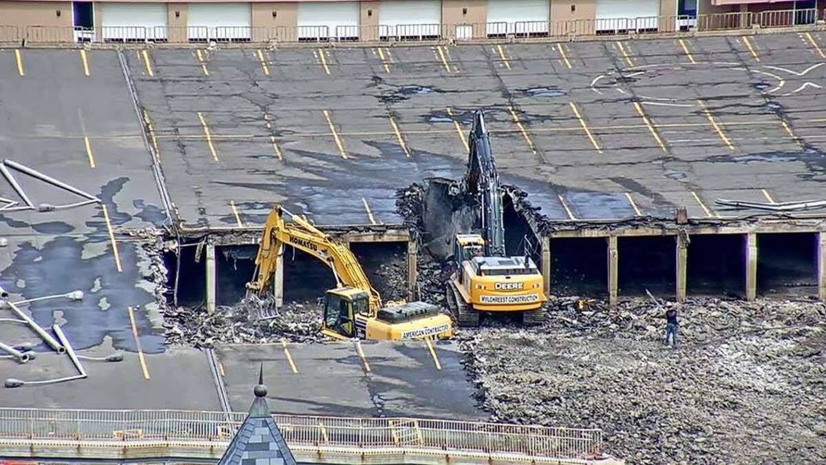 Middletown's parking arcade on Court Street was demolished in 2018.