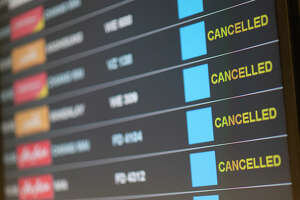 Texas winter storm causes hundreds of flight cancellations