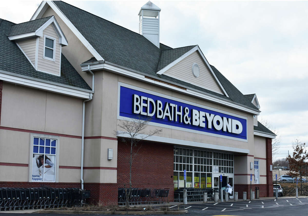 The Bed Bath & Beyond store at 2260 Kings Highway just off Interstate 95 in Fairfield, Conn., on Jan. 31, 2023. The store is offering 20 percent off its remaining inventory, in the early stage of a clearance sale in advance of closing.