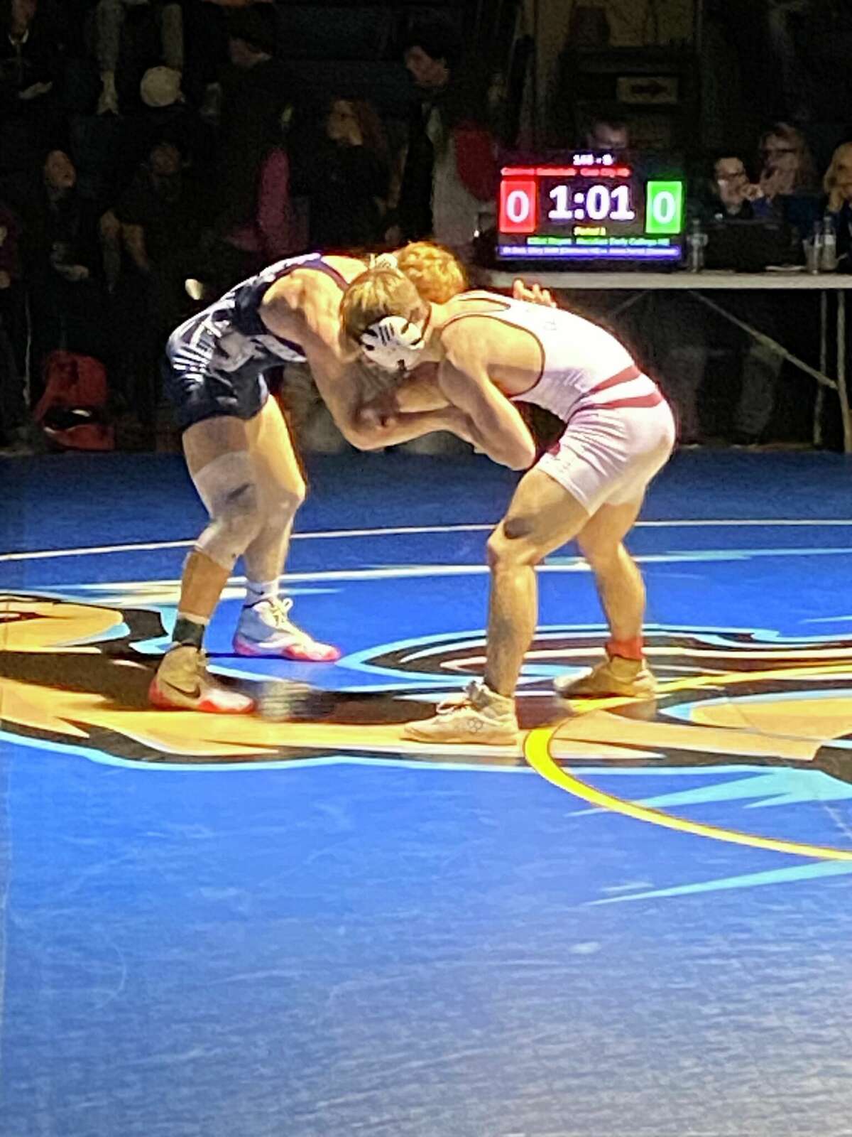 Two Cass City wrestlers earned their 100th victory in the season