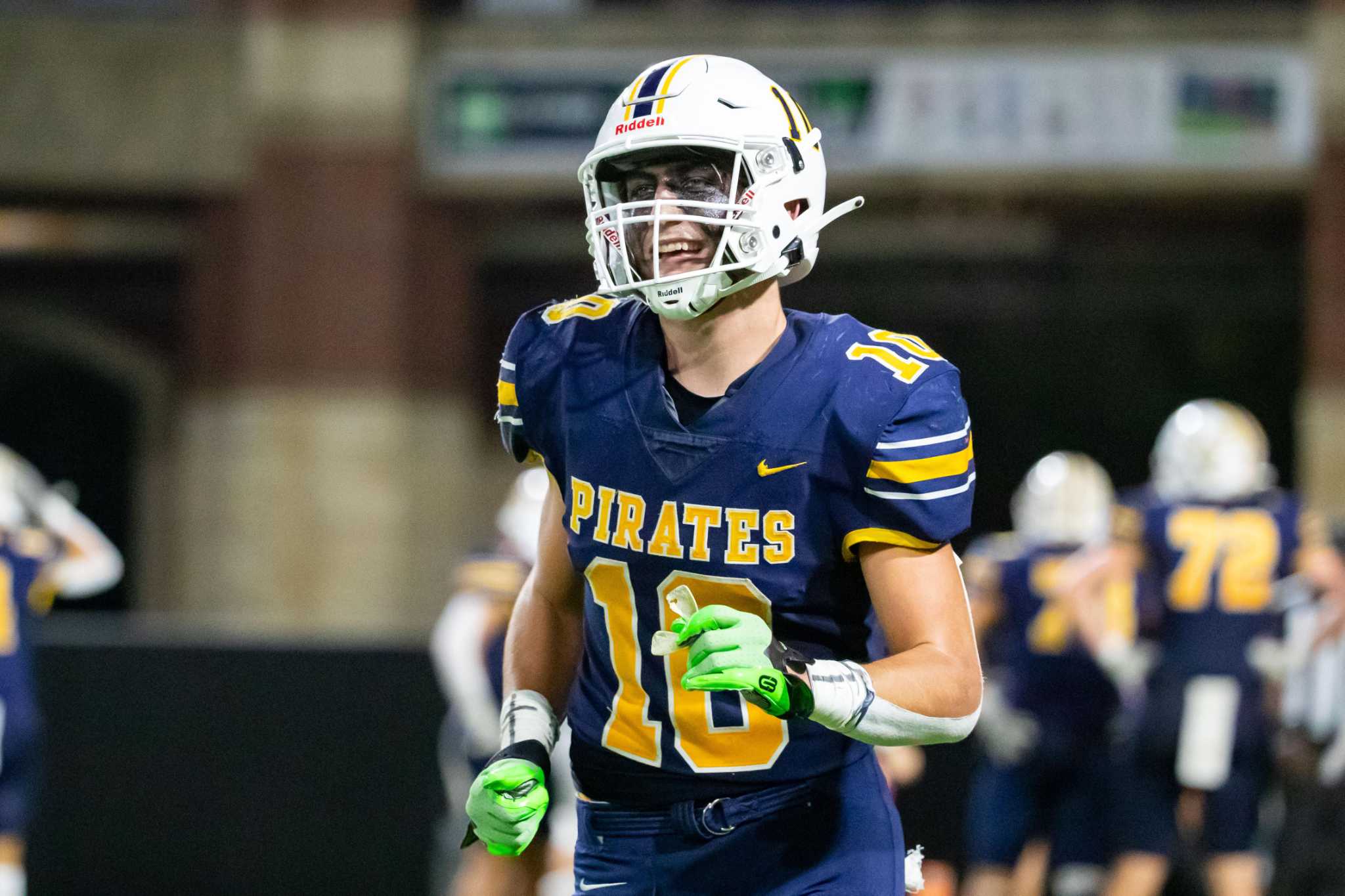 The man behind Pirate football's new uniforms