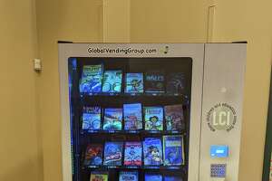 This vending machine offers knowledge, not snacks