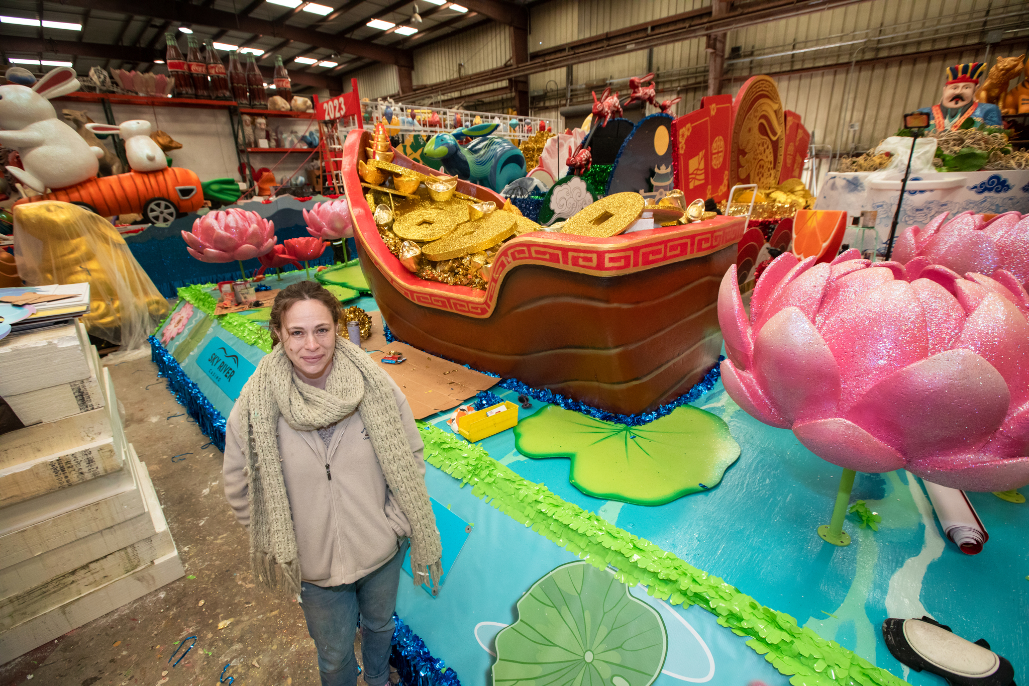 The Bay Area woman designing floats for the San Francisco parades