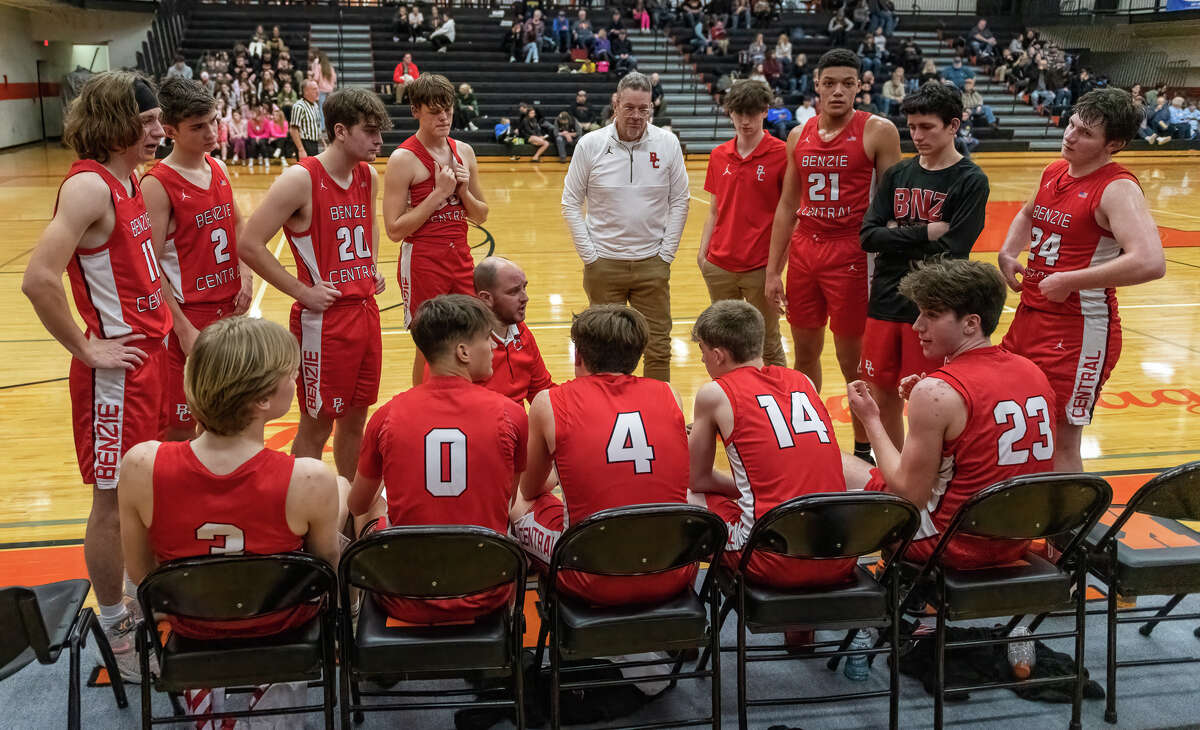 Benzie Central boys basketball lost to Buckley, 72-67, on Feb. 1.