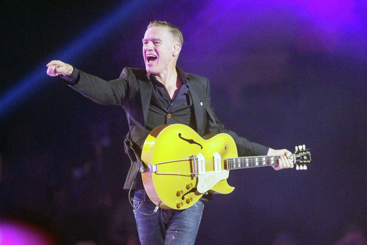 Bryan Adams performs in September 2017 in Toronto during the Invictus Games closing ceremony. Adams is nominated for a Grammy for best rock performance for "So Happy It Hurts."