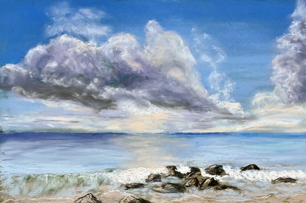 "Incoming Tide," a painting by Roland Folse, will be part of the David Strawn Art Gallery's Folse exhibit, "An Insatiable Desire to Create.