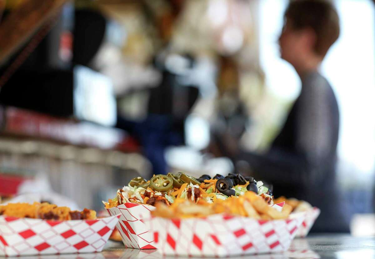 Rodeo food, such as nachos from The Pizza Shack, are a big draw for RodeoHouston. 