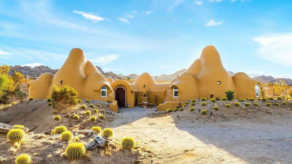 Desert Flintstone home for sale