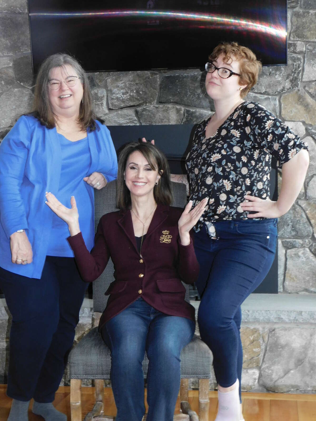 From left are Jenney Rivard, actor and company manager; Janice Luise-Lutkus, executive/artistic director of AspenDream Productions; and Rachel Szostek, actor and assistant company manager.
