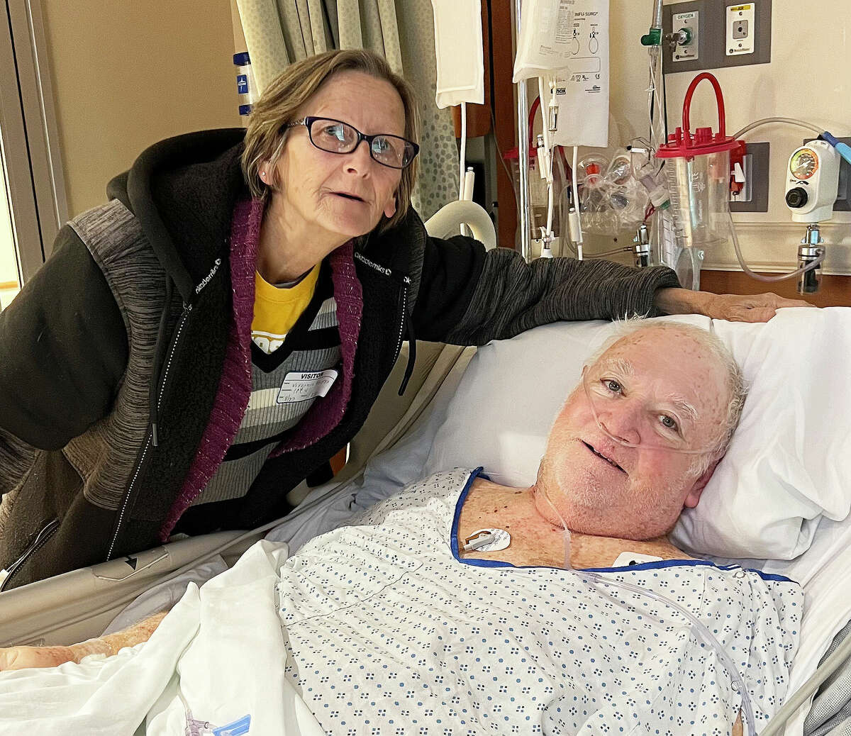 Virginia thought she had lost her husband, Jerome Happ, after surving two heart attacks last fall. The couple will be able to celebrate another anniversary to the life-saving skills of their grandson Christopher Lewis.