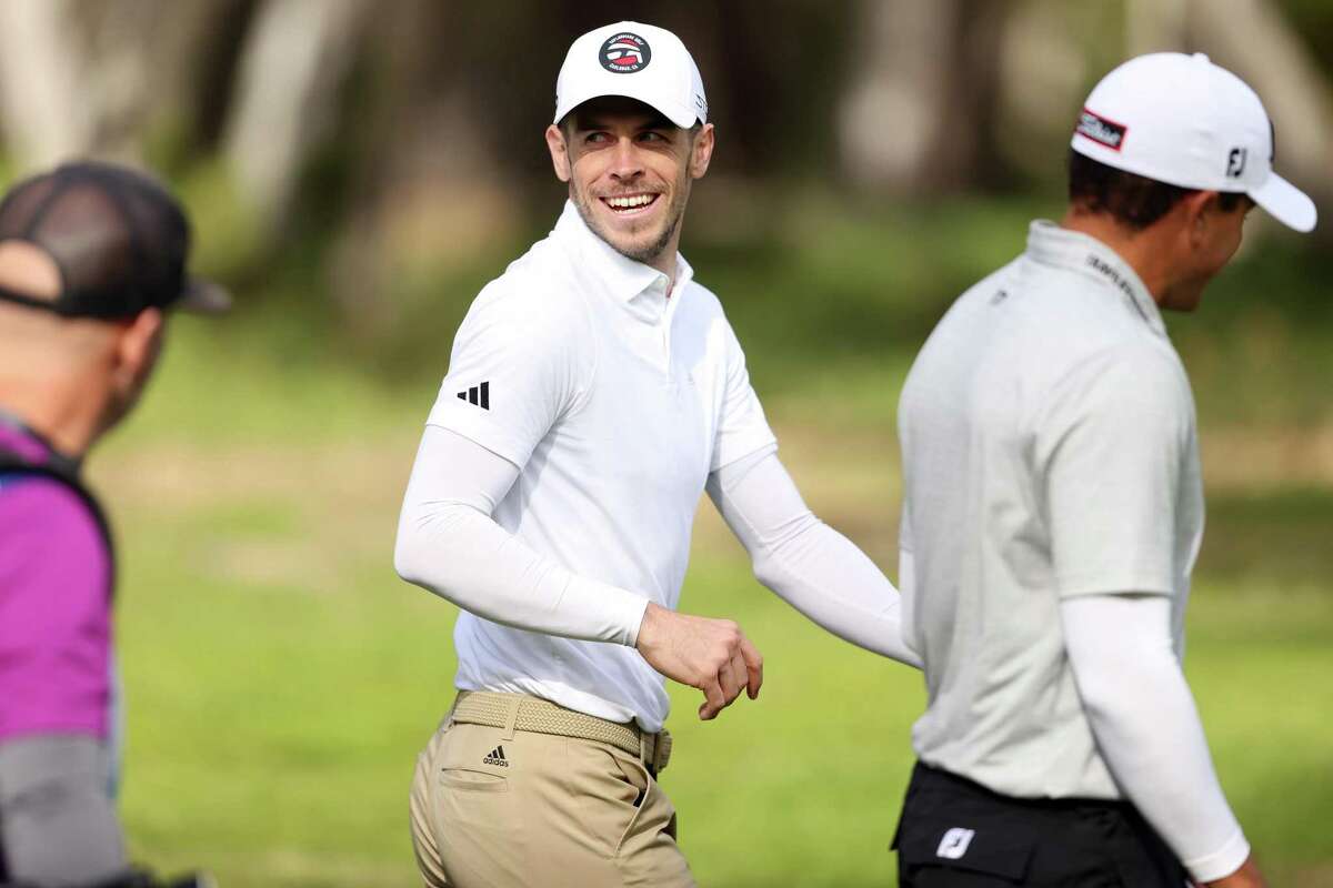 Retired soccer player Gareth Bale is the playing partner of Stanford alum Joseph Bramlett in the AT&T Pebble Beach Pro-Am.