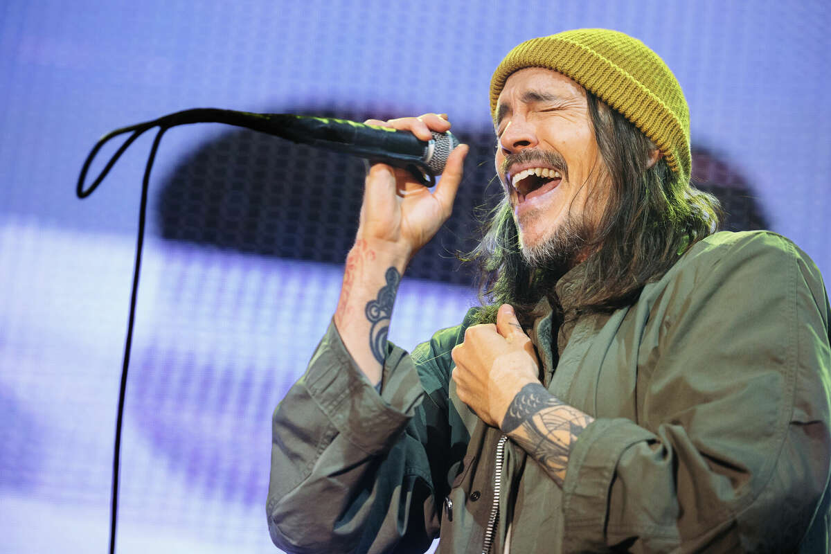 Incubus performs at Boeing Center at Tech Port in San Antonio.