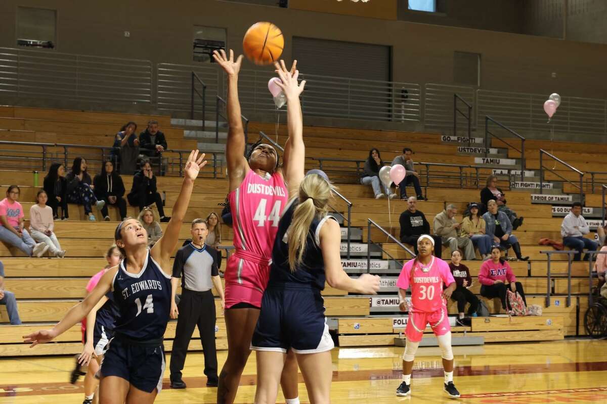 Rai Brown and the TAMIU women's basketball team faces Oklahoma Christian on Saturday.