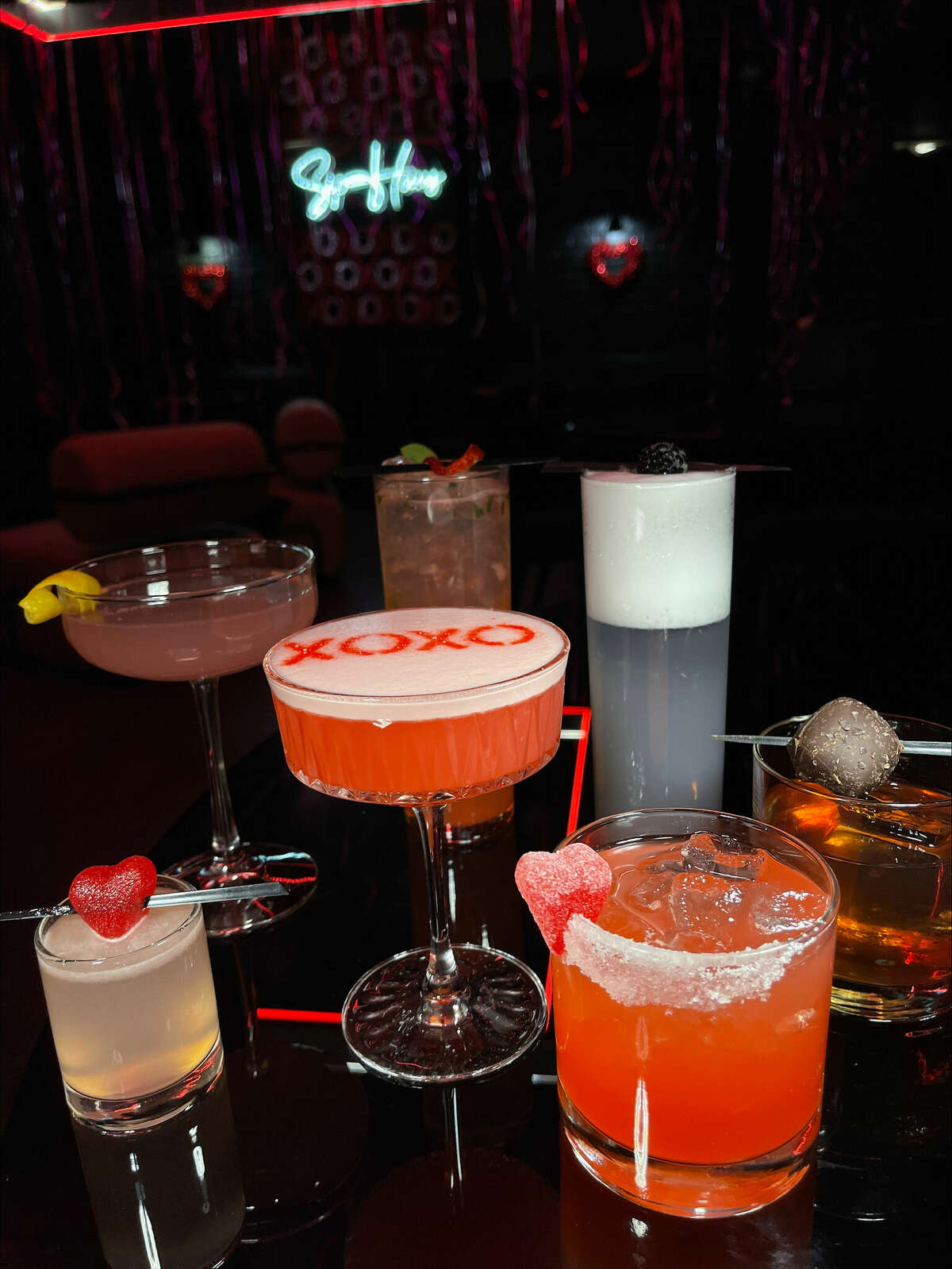 Sip Haus introduces Valentine's Day themed drinks Sunday, available the entire month.