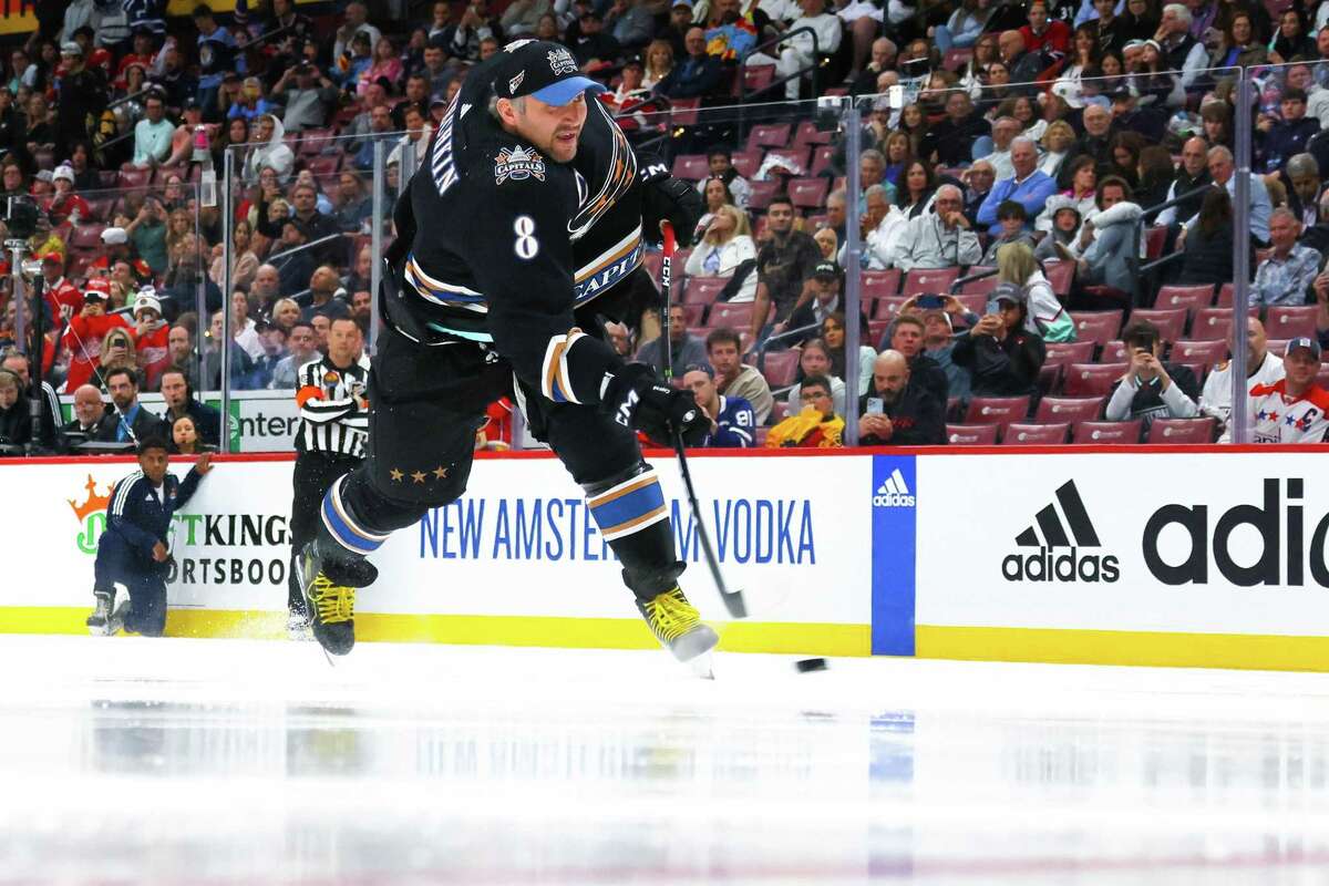 Alex Ovechkin's son steals show at NHL All-Star skills competition