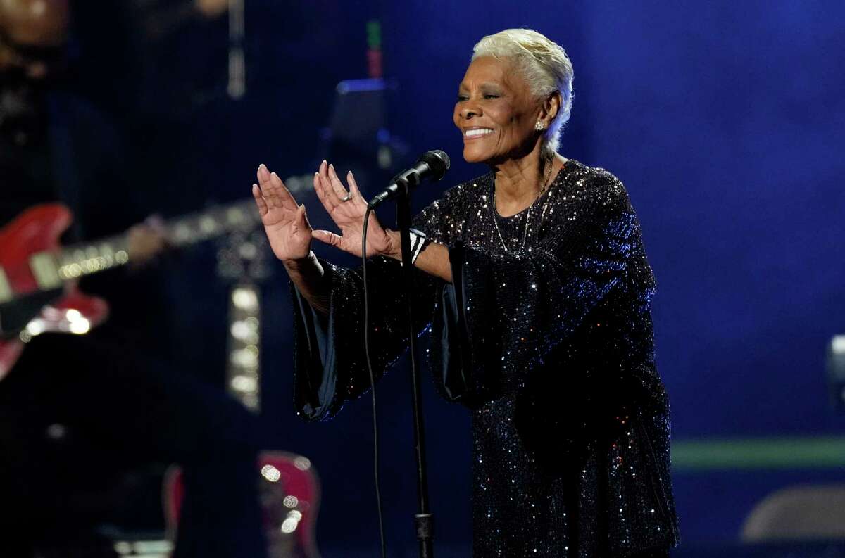 Dionne Warwick performs at MusiCares Person of the Year honoring Berry Gordy and Smokey Robinson at the Los Angeles Convention Center on Friday, Feb. 3, 2023.